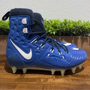 Nike Force Savage Elite TD “ Game Royal” Football Cleats 857063-414 Men’s Size 8